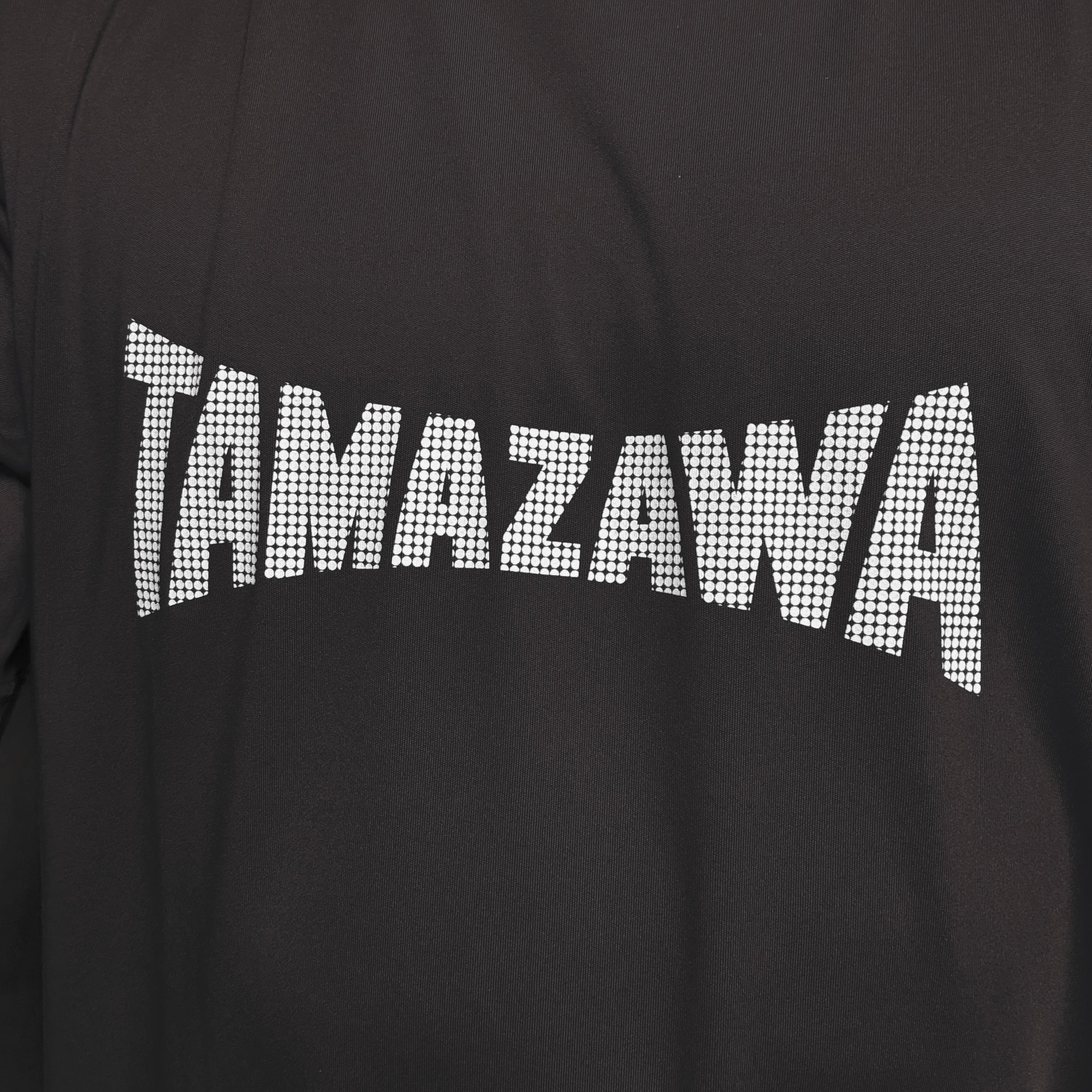 玉澤 ドットロゴ ポリエステルTシャツ（ブラック）TA-25SS03B | 玉澤