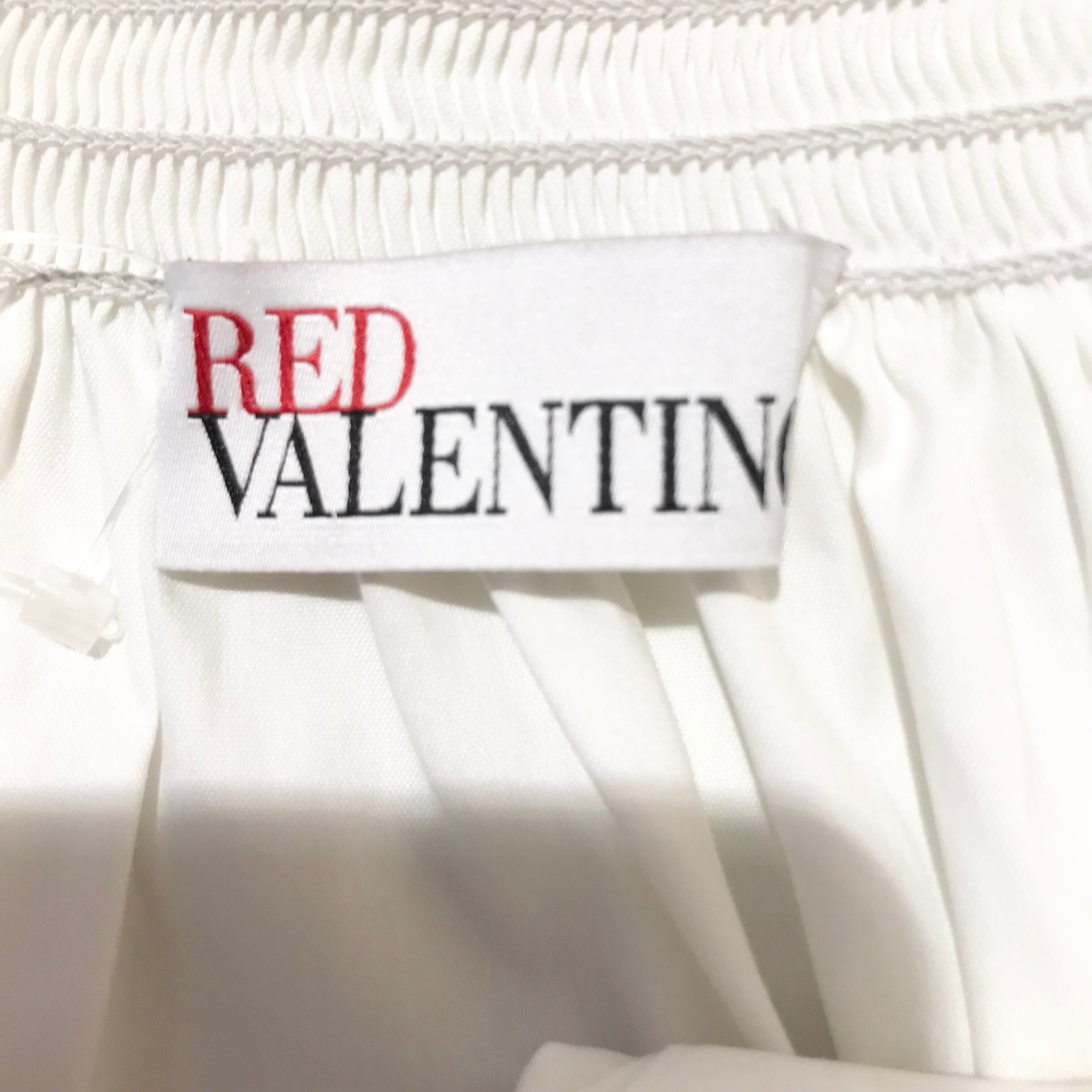 VALENTINO/RED VALENTINO/tops/blouse/white/38/ヴァレンティノ/レッド