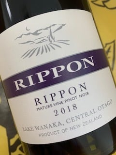 リッポン マチュア・ヴァイン ピノ・ノワール　2019　リッポン ヴィンヤード＆ワイナリー　赤ワイン