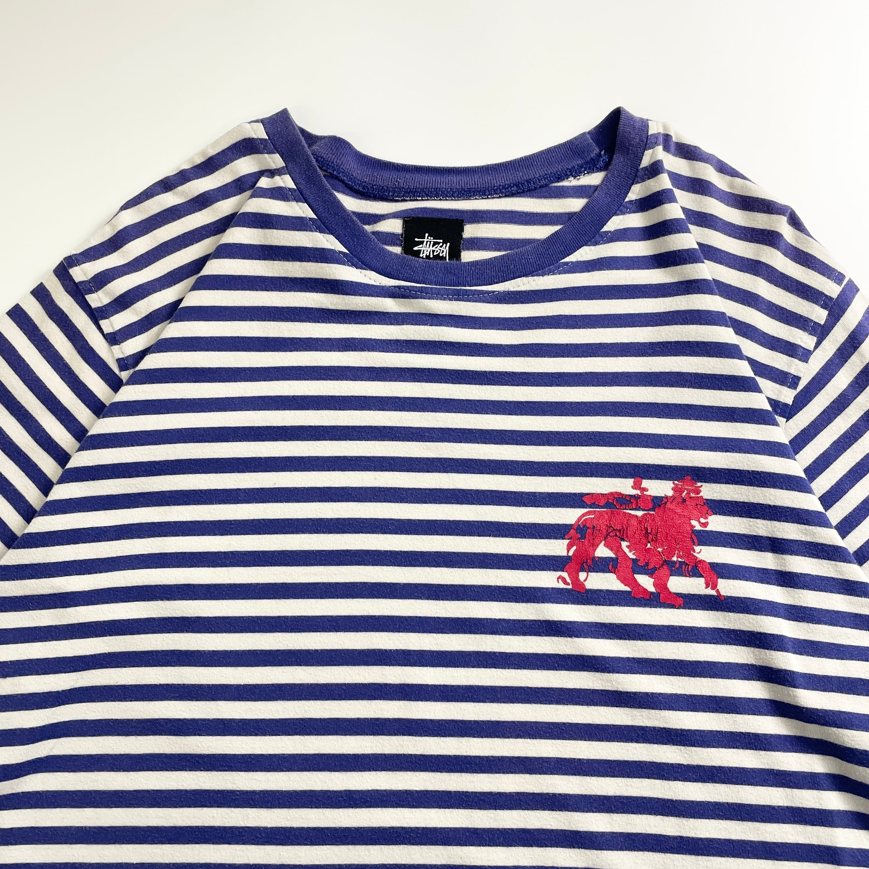 00s Stussy Border Logo Tee