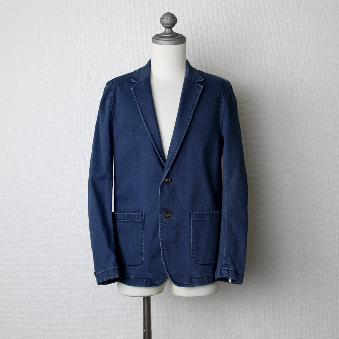 LiSS定番　ストレッチデニムテーラードジャケット　indigo blue　LiS-605402 | LiSS official shop  powered by BASE