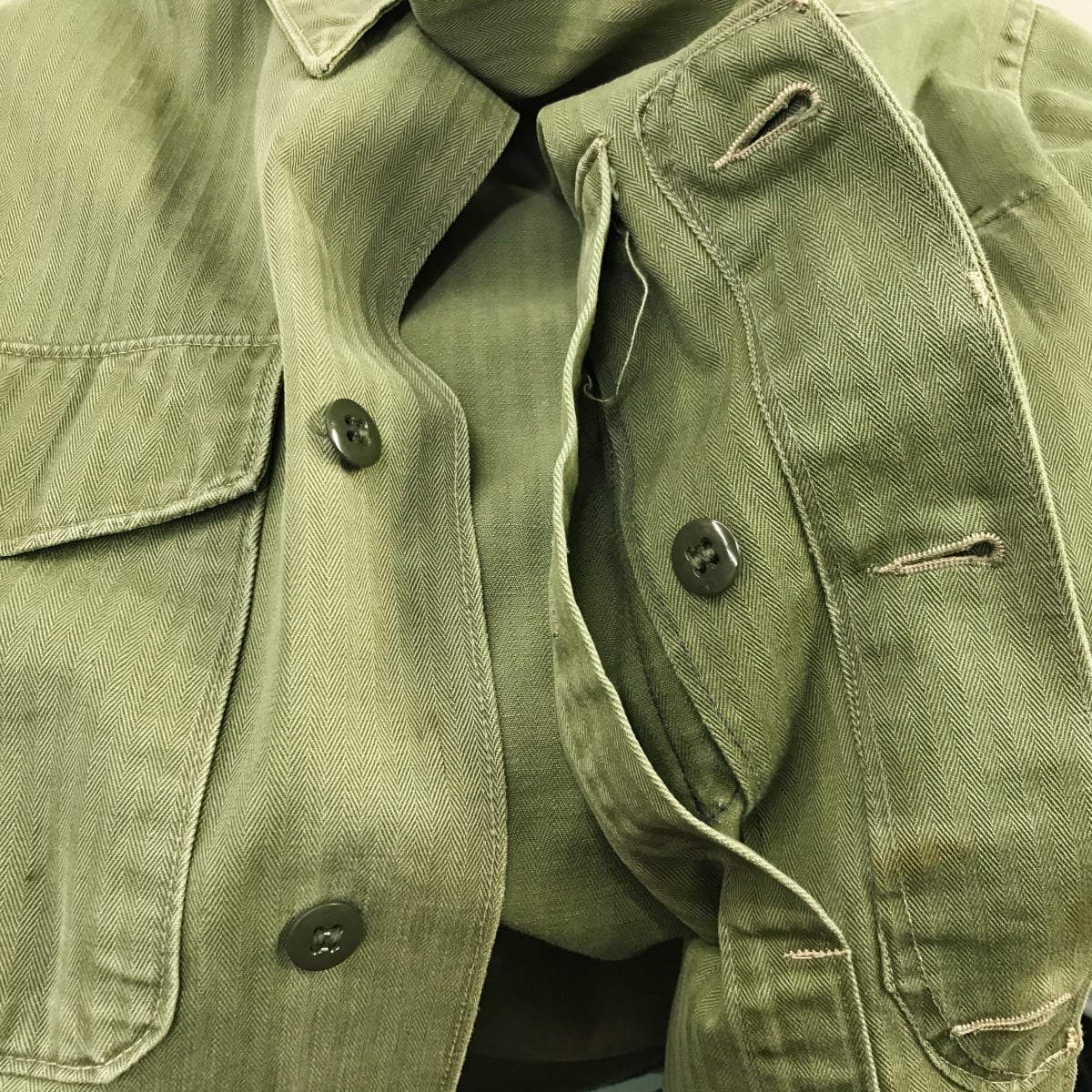 U.S.MARINE CORPS USMC 50年代 米軍 海兵隊 P-53 ジャケット HBT U.S.MARINE CORPS USMC 50年代 米軍 海兵隊 P-53 ジャケット HBT