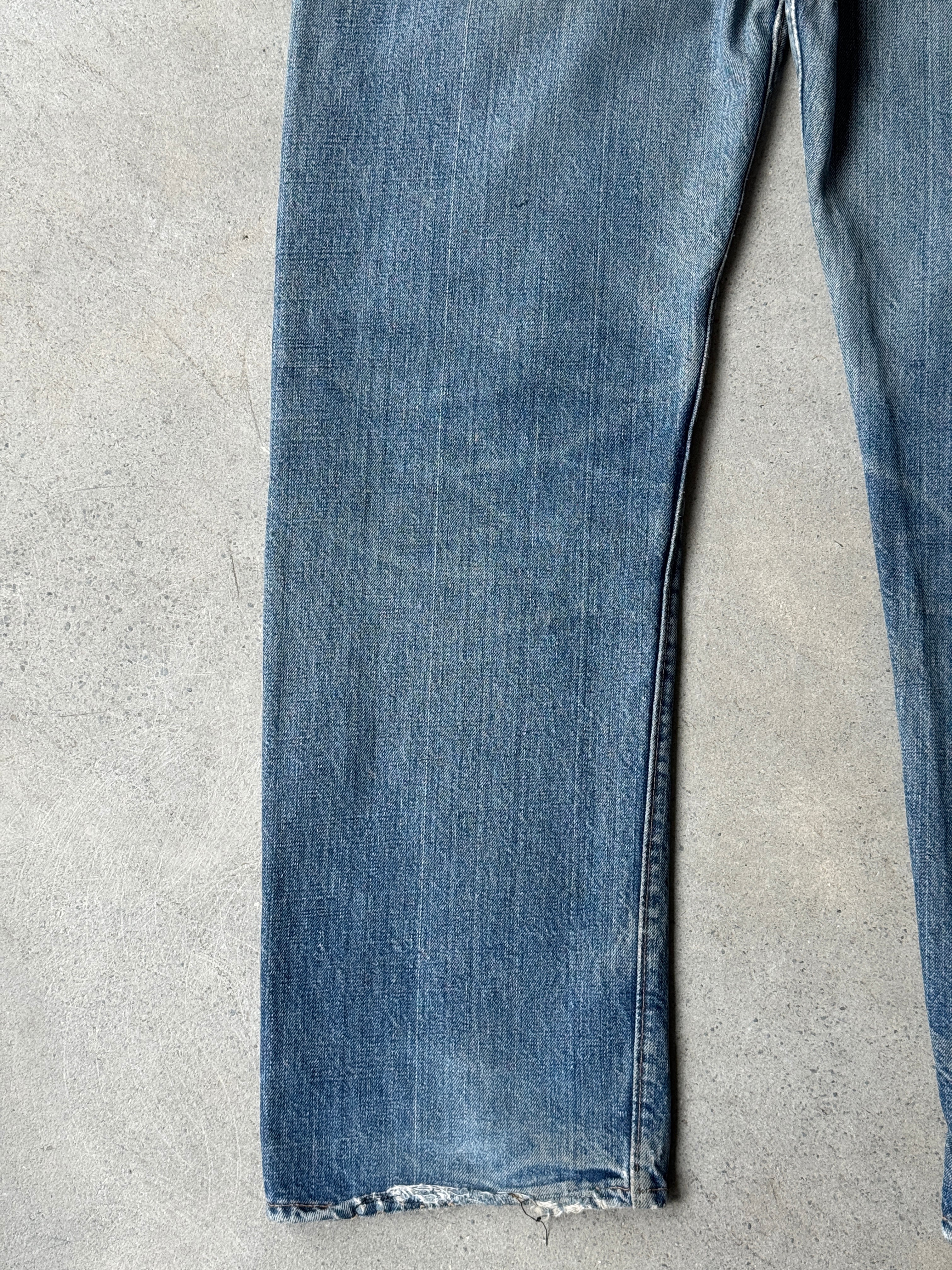 70's Vintage Levi's 501 66 Single Patchwork Denim Jeans | KLIPP