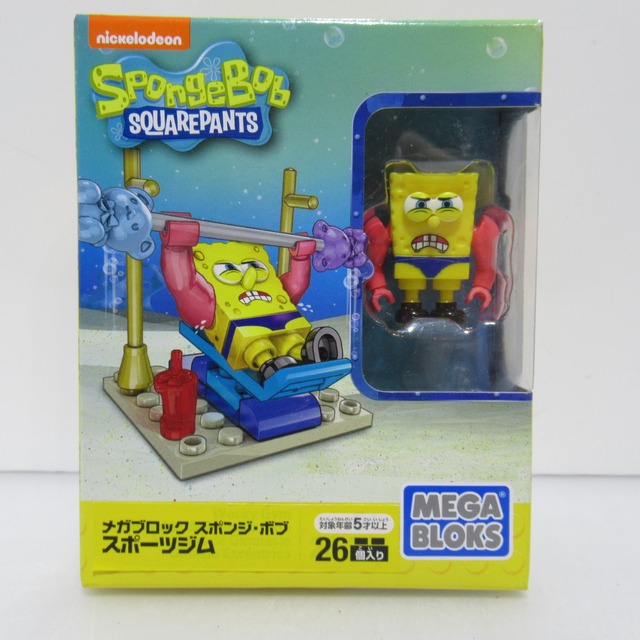 メガブロック MEGA BLOKS　スポンジ・ボブ 　スポーツジム　フィギュア [#2]