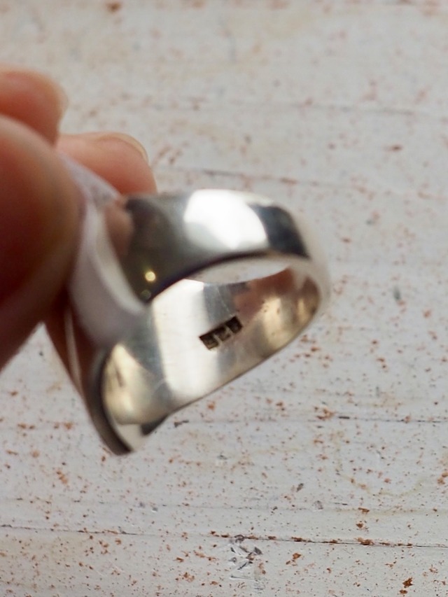 Vintage MEXICO 925 Silver Signet Ring
