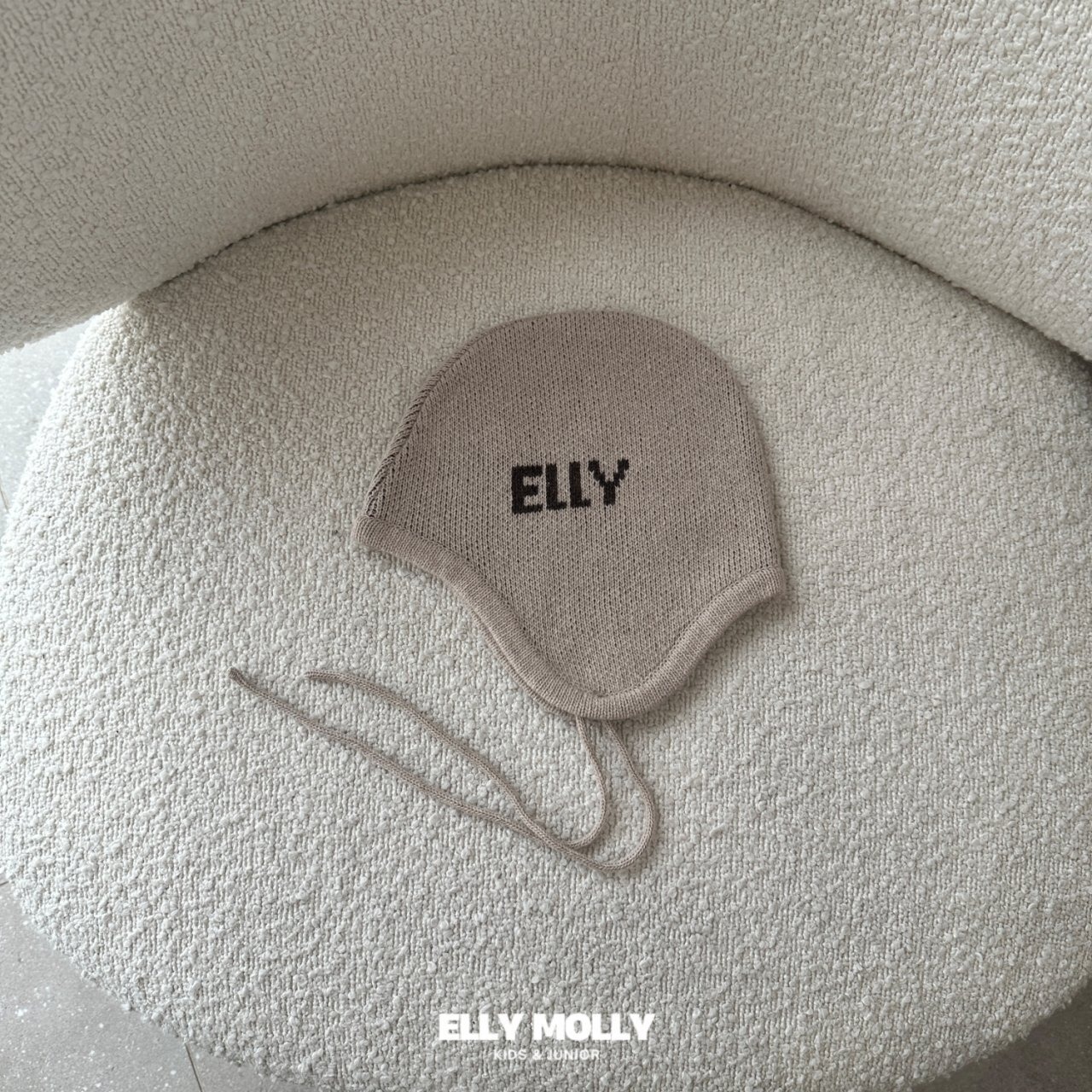 韓国子供服 / 26Autumn / ELLY MOLLY / ジャガードニット帽(周囲52〜54cm)*free*