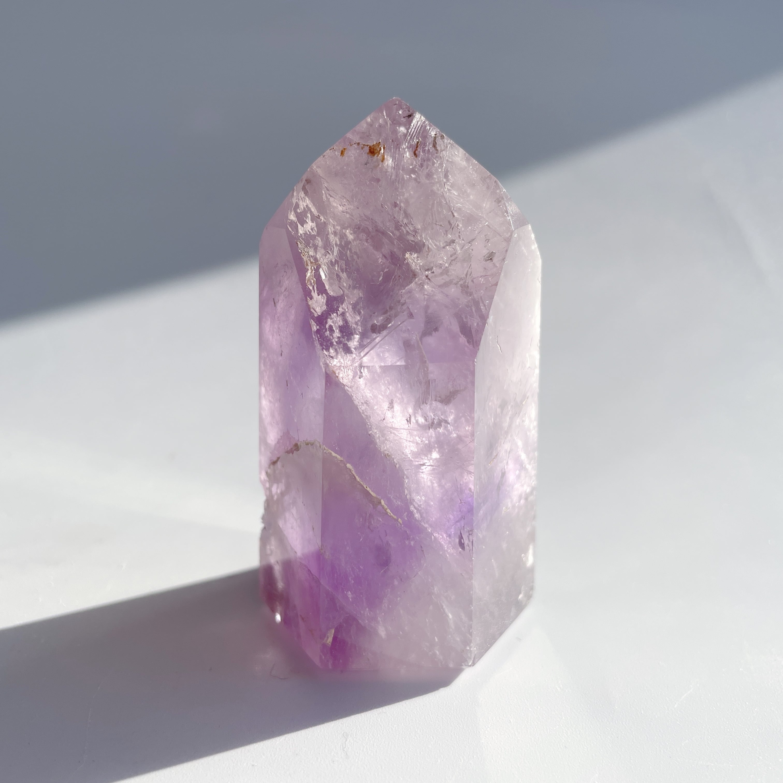 ♡虹入り♡ブラジル産 アメジストタワー21◇ Amethyst tower ◇天然石
