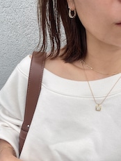 ボーンチェーンネックレス