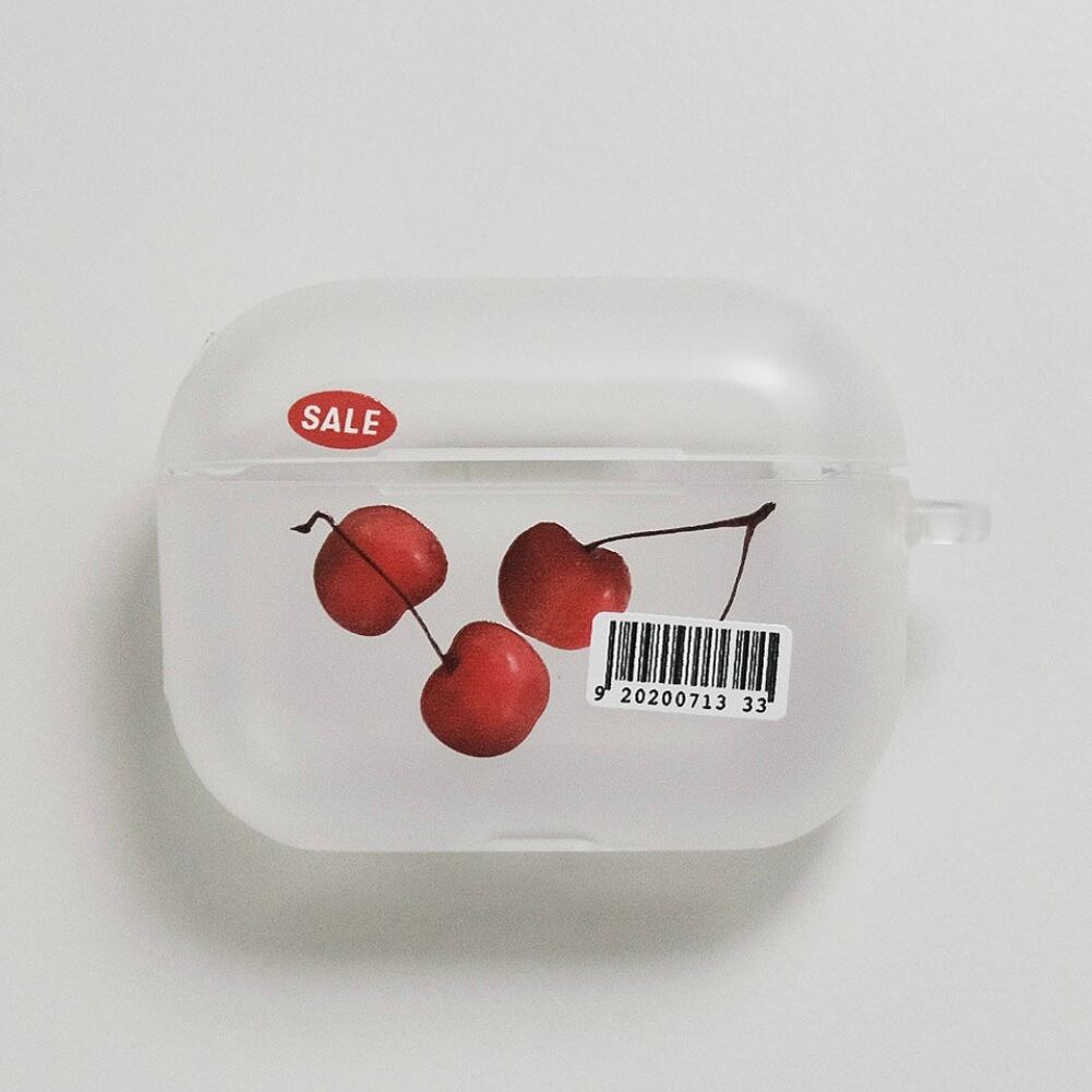 【t.e.a】cherry / airpods pro エアポッズ エアーポッズ プロ ケース カバー チェリー 韓国雑貨