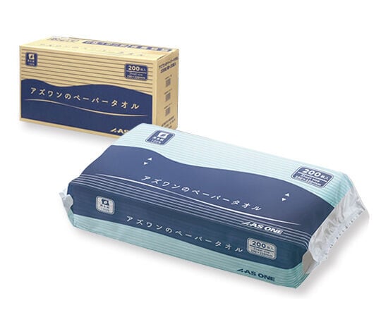 アズワンのペーパータオル1ケース(200枚/袋×30袋入)