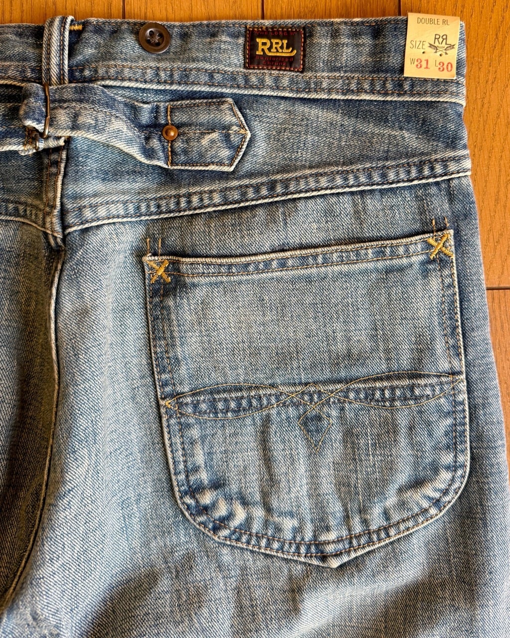 新品 RRL アメリカ製 ビンテージ加工デニム 31-30 | Room Style Store