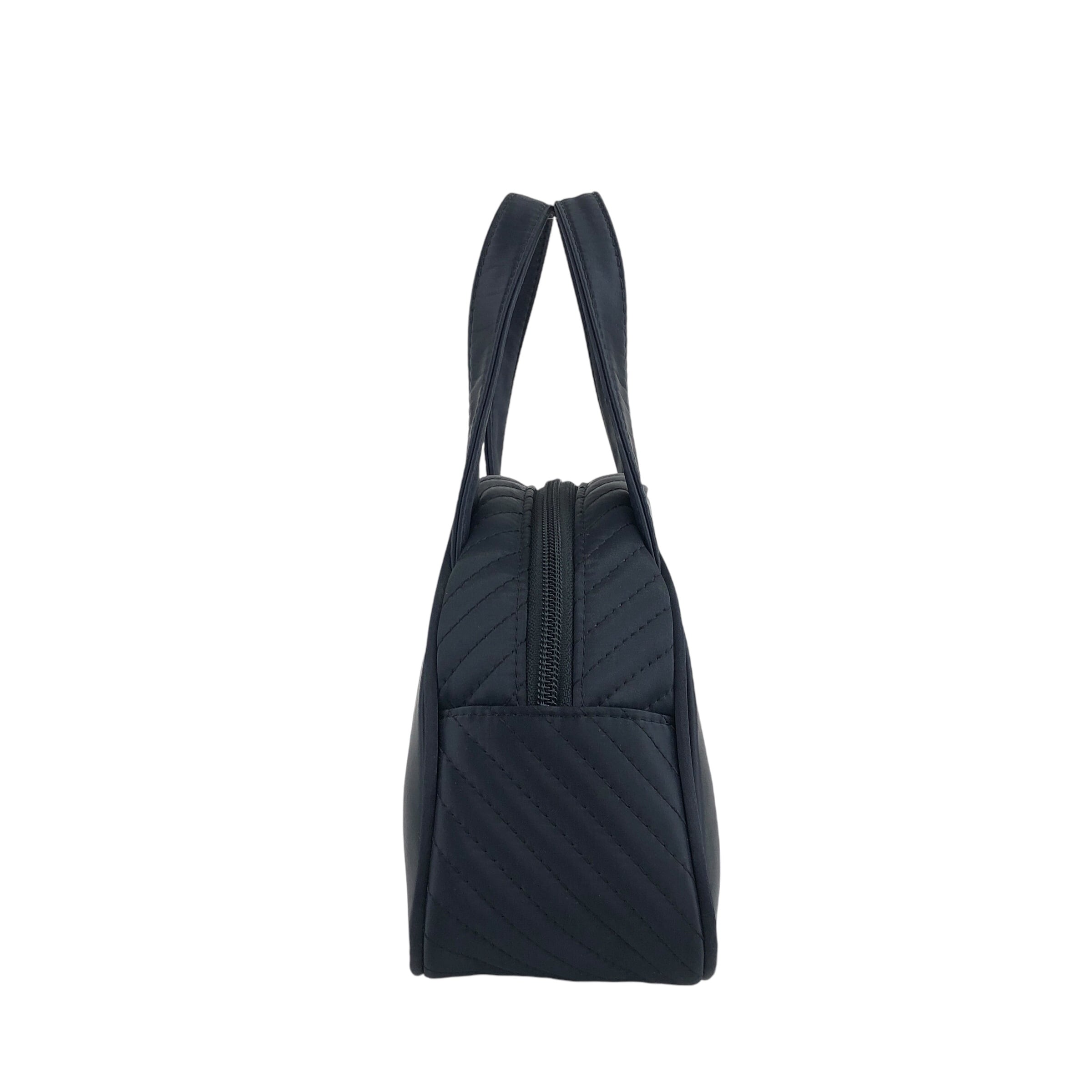 Yves Saint Laurent イヴ・サンローラン ハンドバッグ ネイビー YSL型