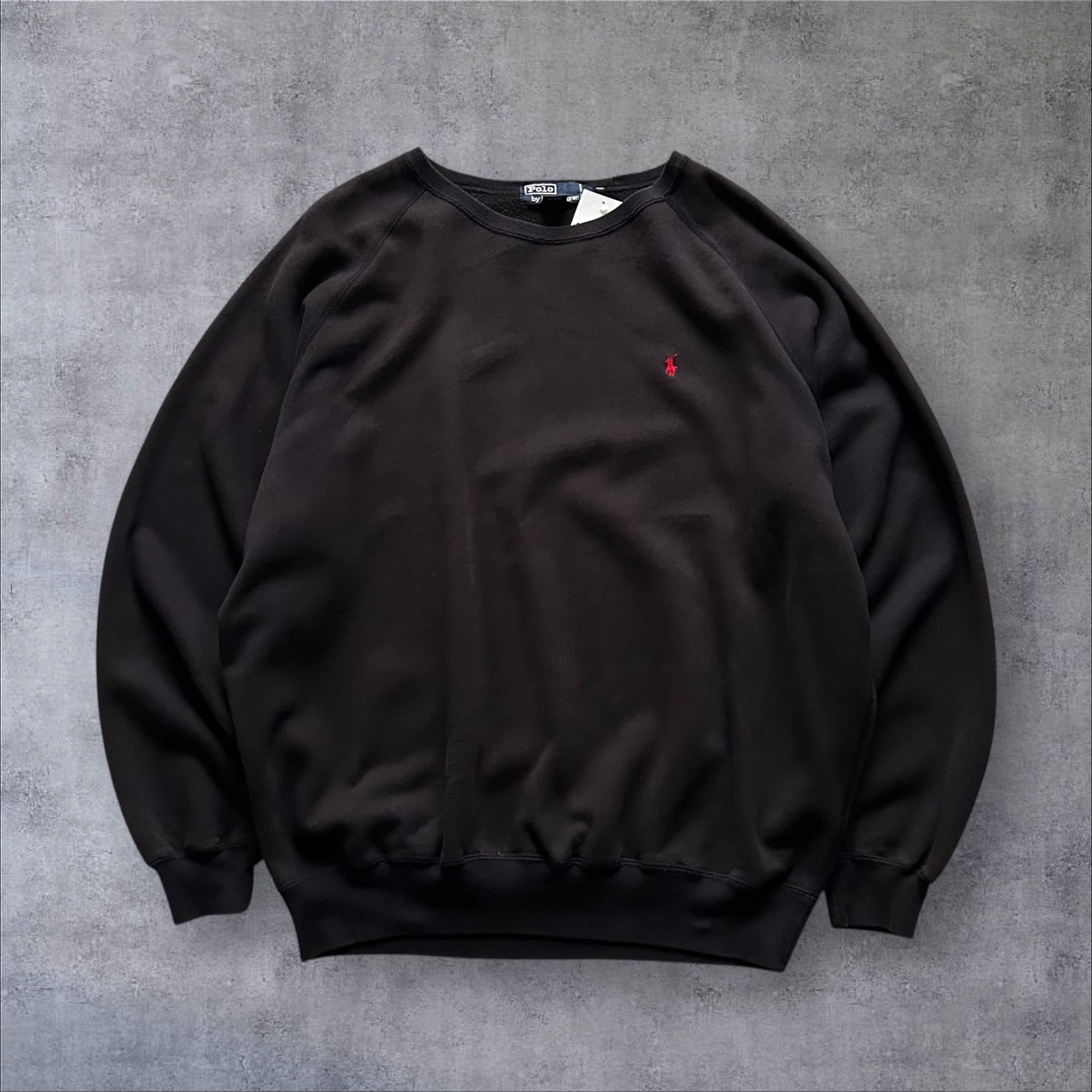 Early 1990s Polo by Ralph Lauren Sweat "Black"【高円寺店】
