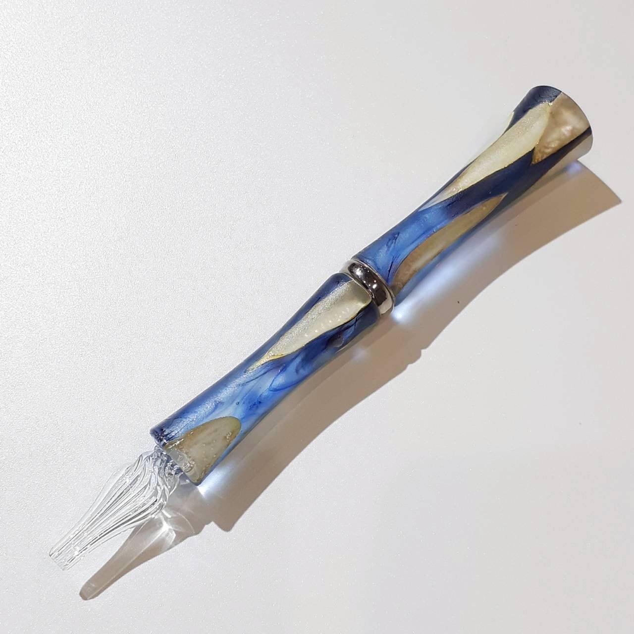 TAKETORI slim 薄月 紺碧 RibbonNib | Glass Studio TooS