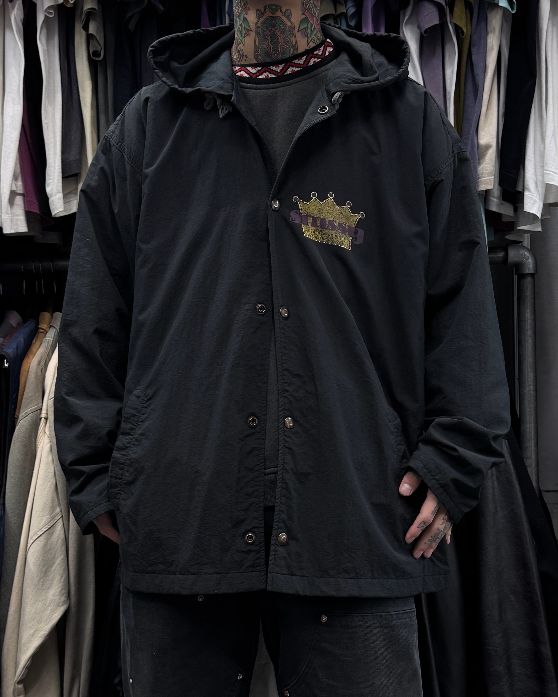 90's old stussy Corduroy Jacket 