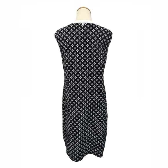 スーパービューティー ワンピース 2023年春夏 配色切替ジャガード編み