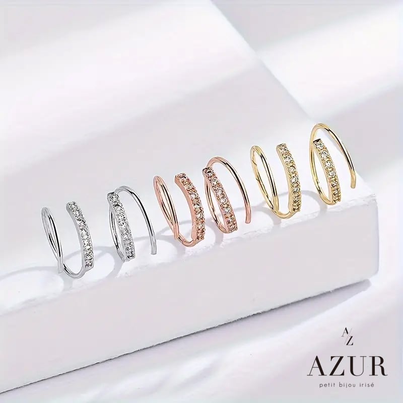 スパイラルフープピアス | AZUR Tokyo（アズールトーキョー）