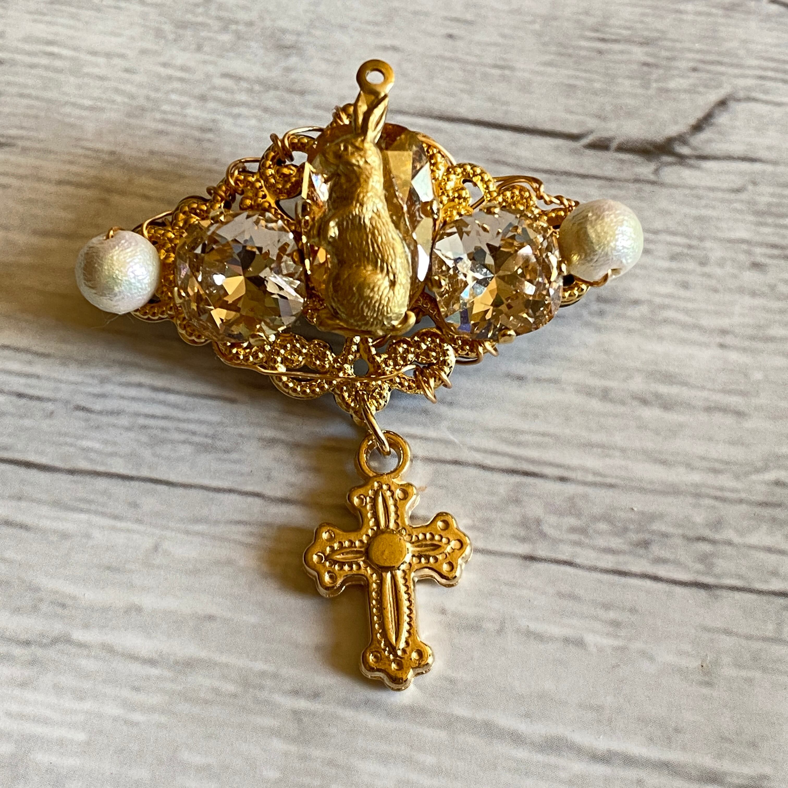 うさぎが集めた朝靄の宝石