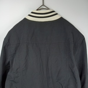フレッドペリー　ナイロン　フライトジャケット　刺繍ロゴ　イタリア製　ユーロ古着