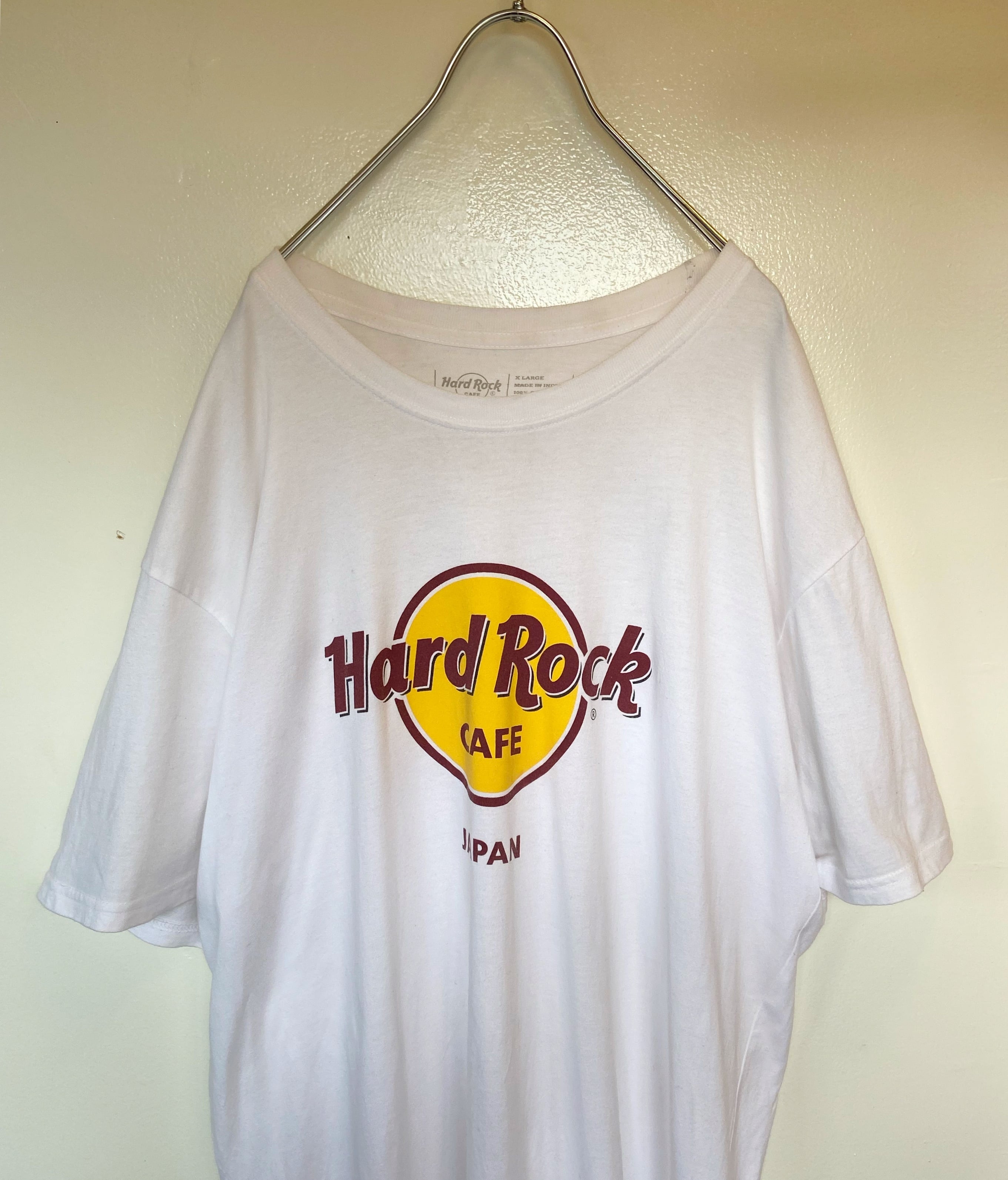 古着 Hard Rock Cafe/ハードロックカフェ 半袖シャツ定番ロゴ 令和 ジャパン