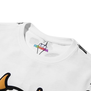 送料無料 【HIPANDA ハイパンダ】キッズ Tシャツ KID'S HIPANDA HOLSTEIN PRINTED SHORT SLEEVED T-SHIRT / WHITE