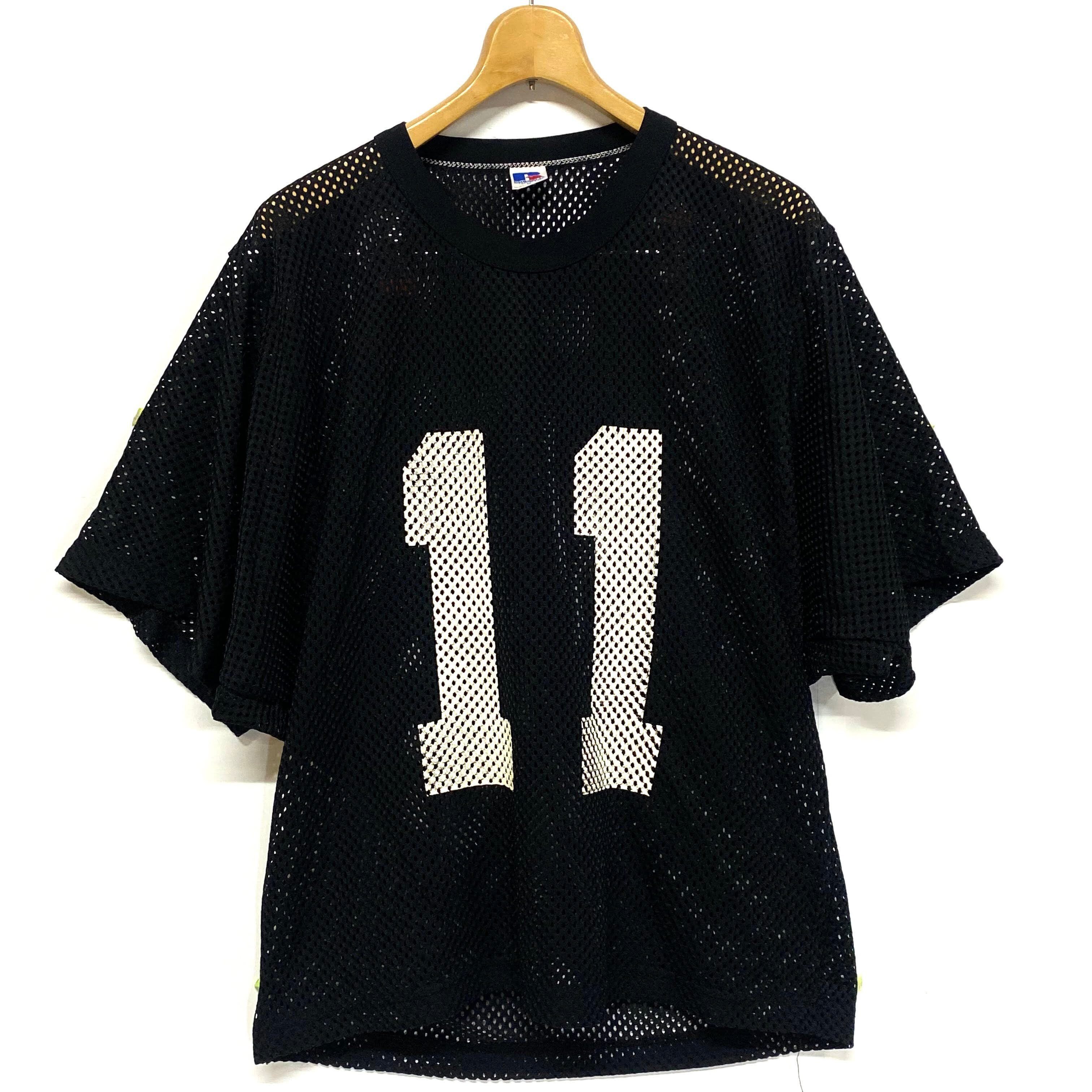 RUSSELL ATHLETIC メッシュ ゲームシャツ ユニフォーム M 古着【ゲーム 