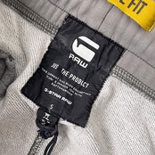 G-STAR RAW ジースターロウ LOOSE FIT スウェット ハーフパンツ ショートパンツ S/グレー メンズ