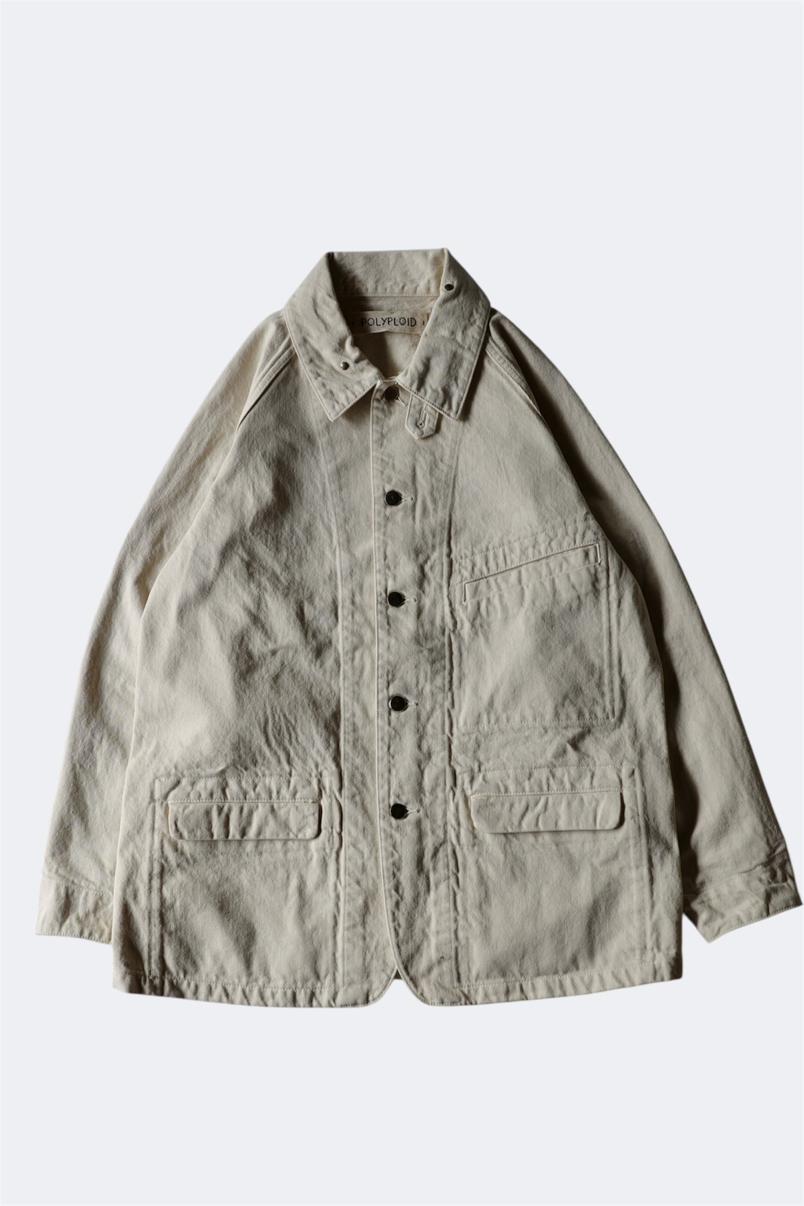POLYPLOID【COVERALL JACKET A -Off White -】