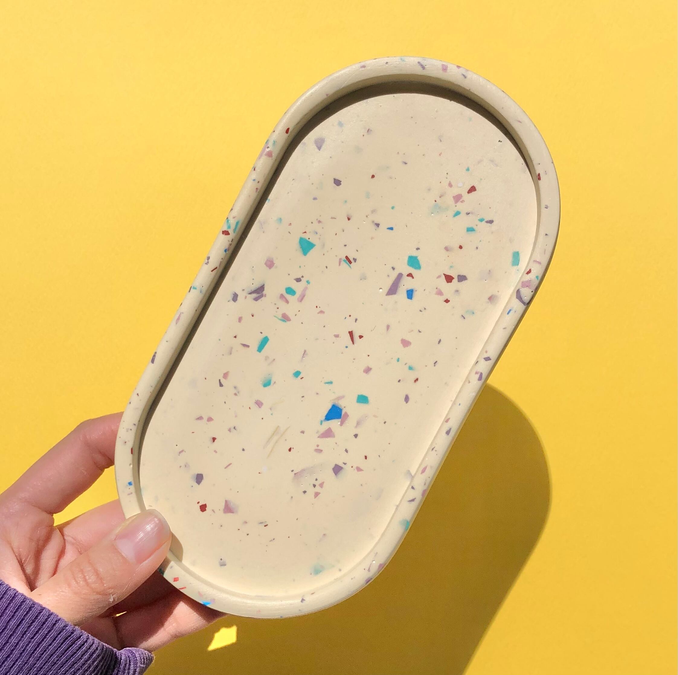 terrazzo テラゾー マルチトレイ アクセサリートレイ 韓国インテリア