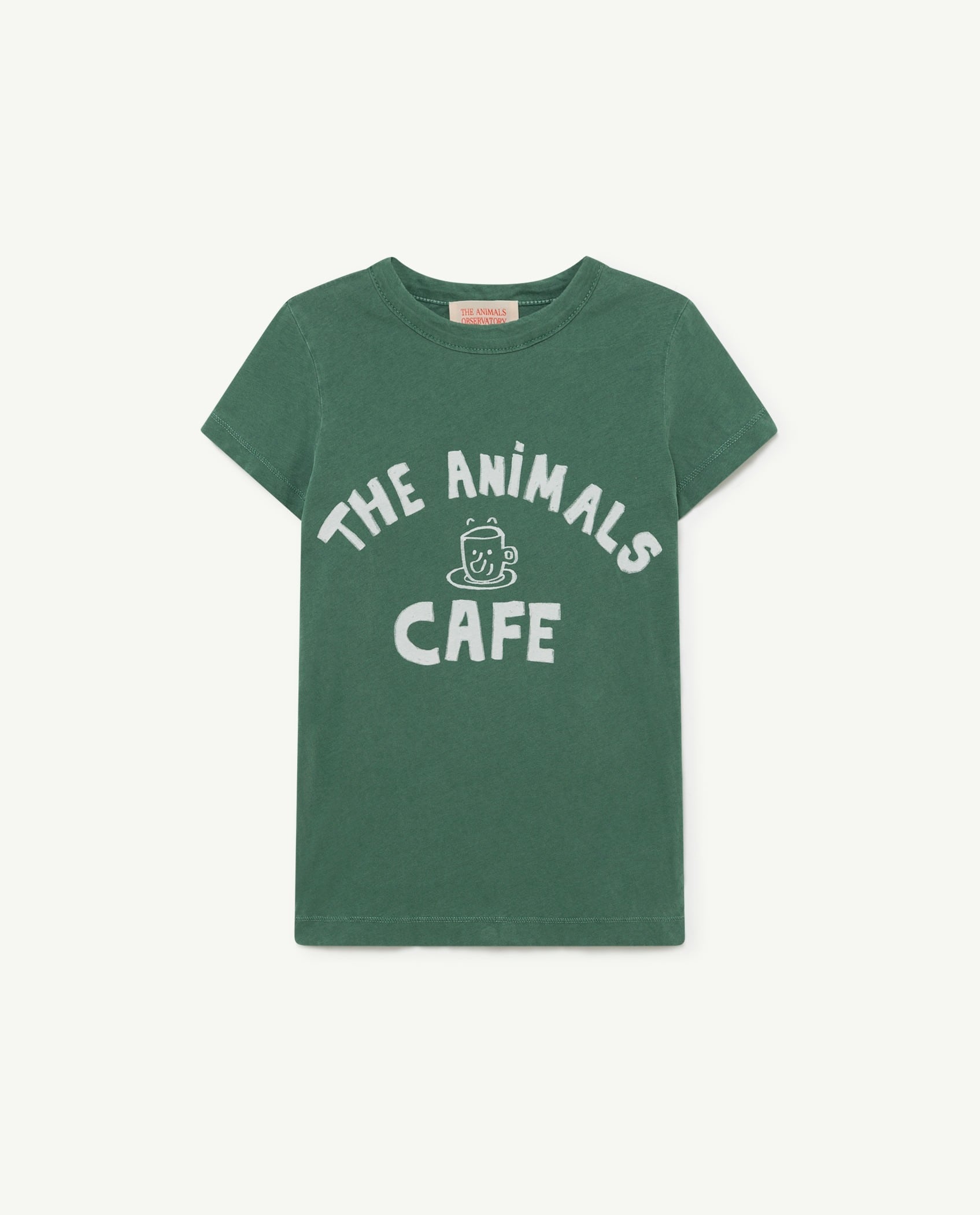 【22SS】the animals observatory ( TAO ) ROOSTER KIDS＋ T-SHIRT GREEN THE  ANIMALS Tシャツ | kobito de punch/コビトデパンチ