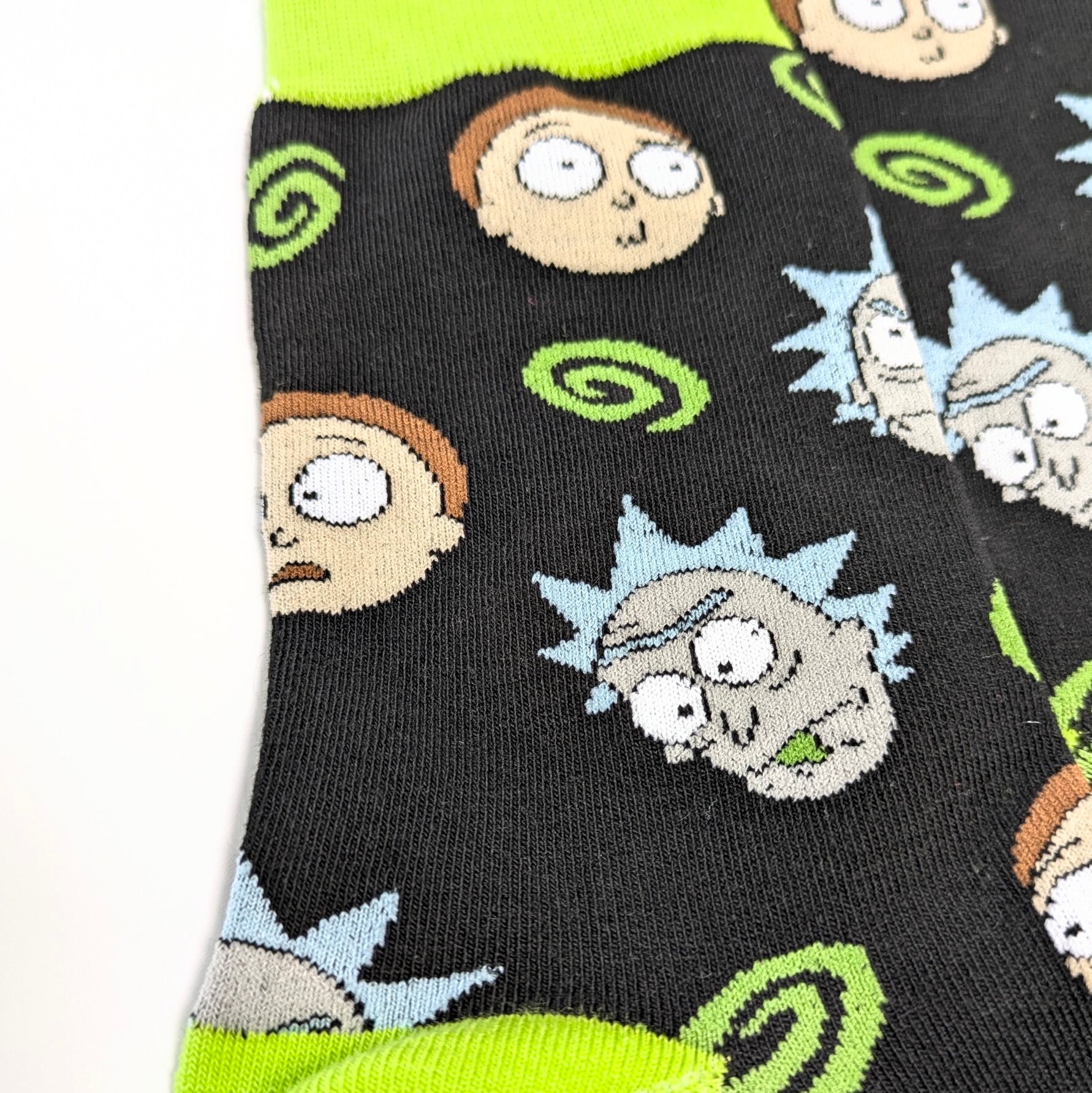 ♧【 crew socks / クルーソックス 】Rick and Morty ( リック・アンド・モーティ )  靴下 / ソックス〚アメリカン雑貨 アメトイ〛
