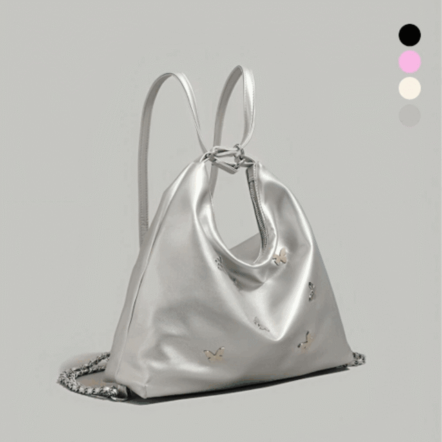 バタフライバックル3wayトートショルダーリュック・バックパック