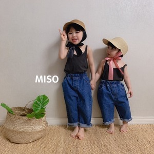 Ribbon straw hat