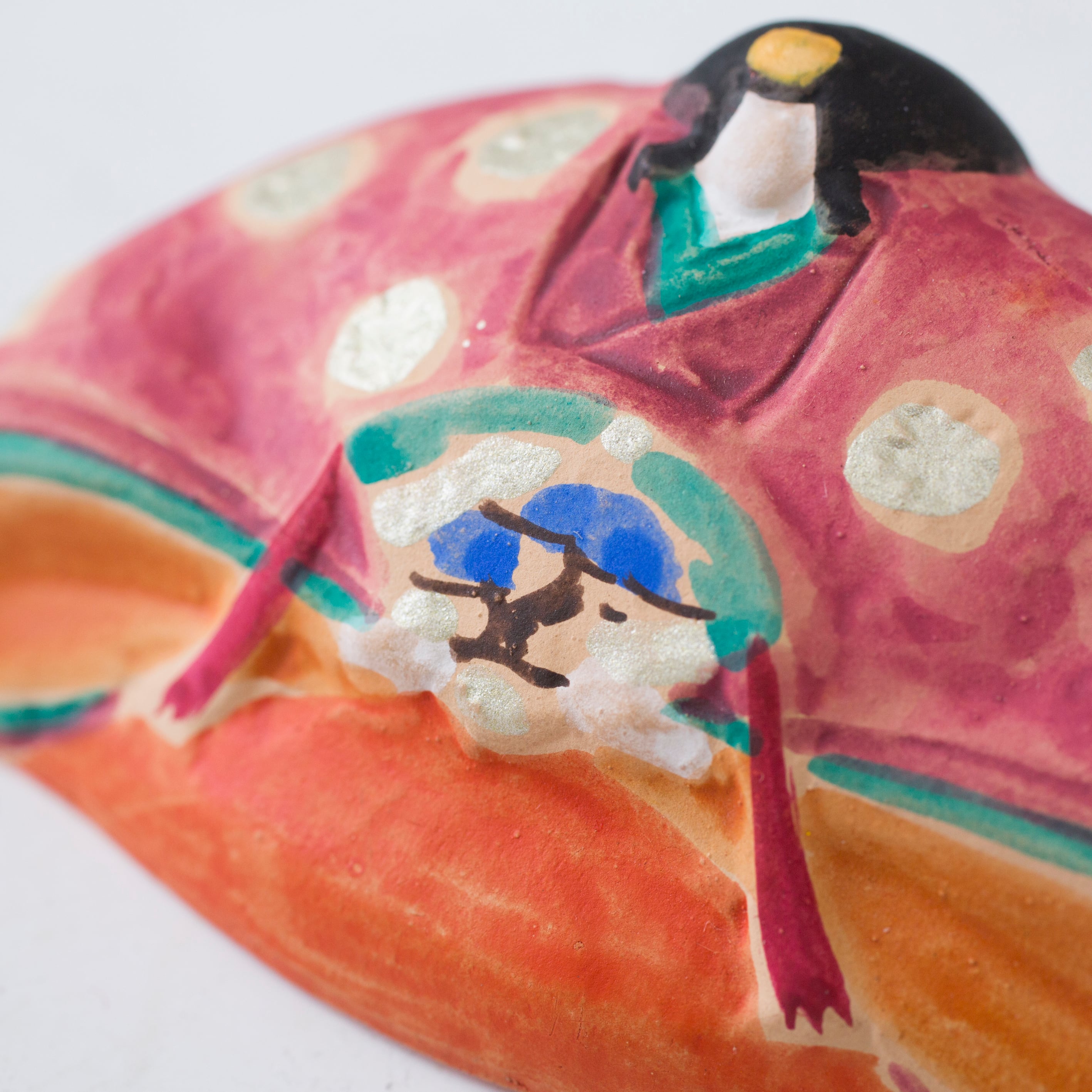 雛人形 伝之雛 醍醐 北岡秀雄 共箱 北秀窯 陶彫 福岡県の作家 日展 お