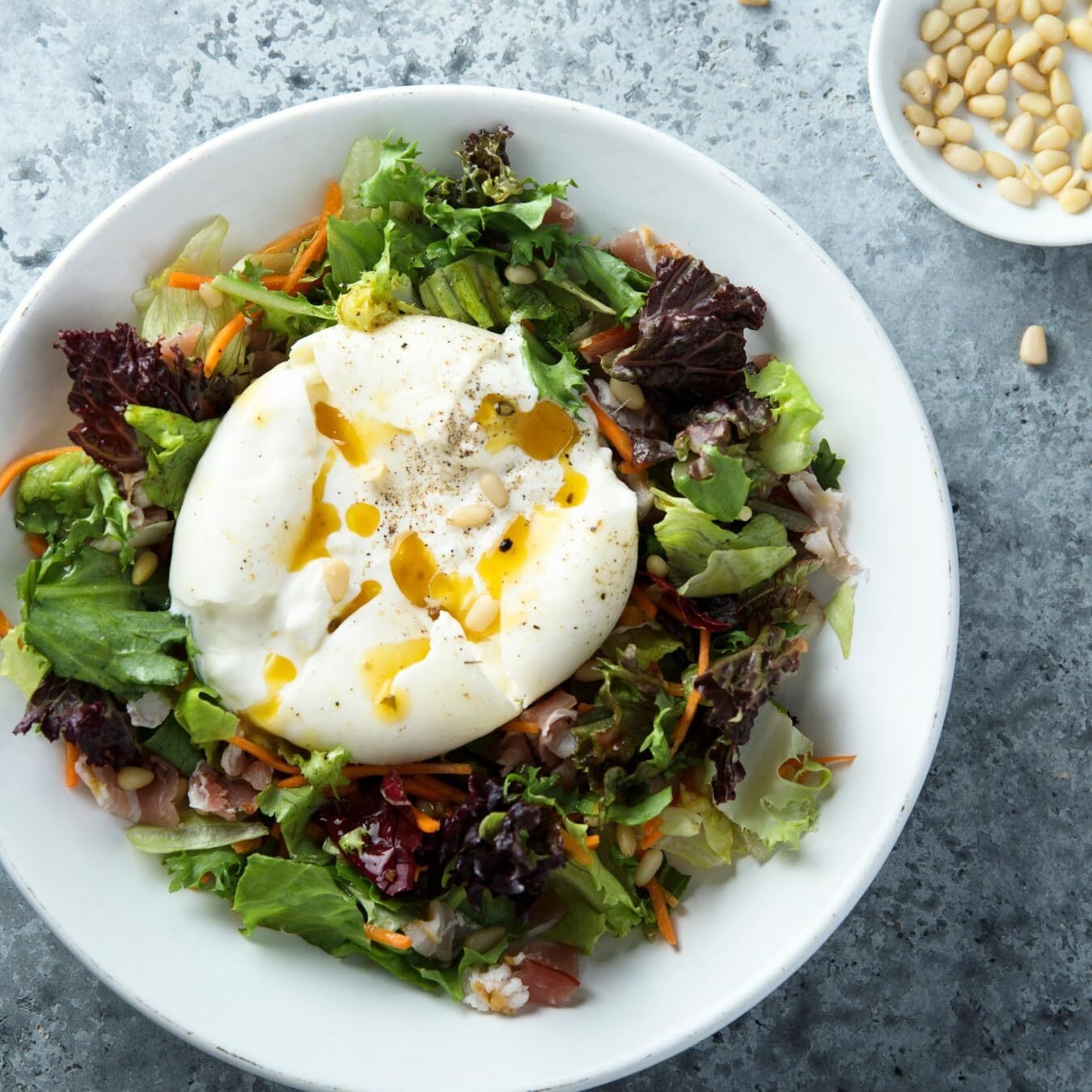 イタリア産 ブラータ 冷凍 フレッシュタイプ 100g×2個|白ワイン・軽めのビールに|Quick Frozen Burrata Cheese【Nature Kiosk】