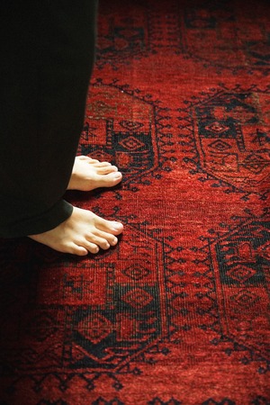 790 -Semi Antique Qizil Ayaq Turkmen rug