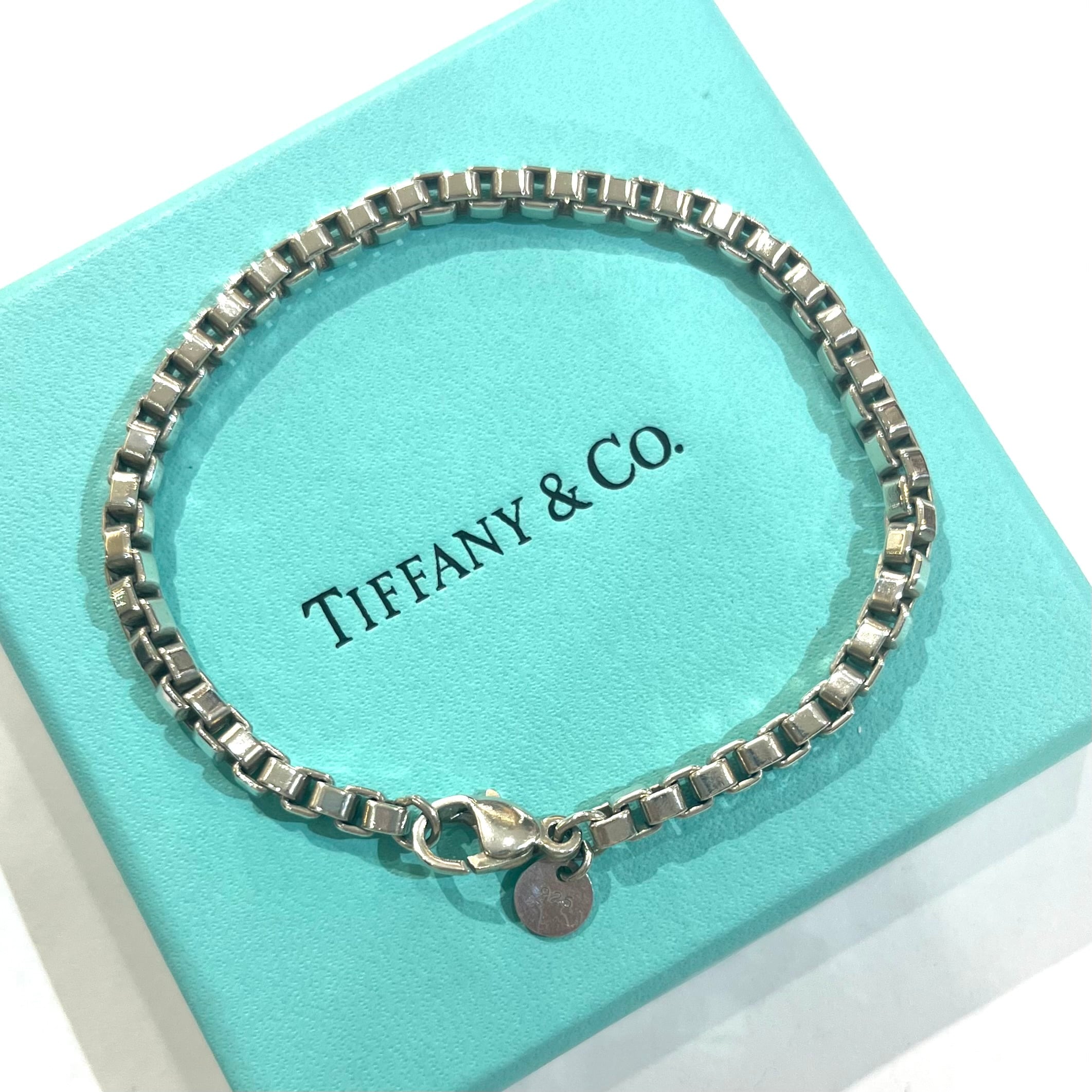 名品【TIFFANY&CO. 】2158 ティファニー名作ベネチアンチェーン