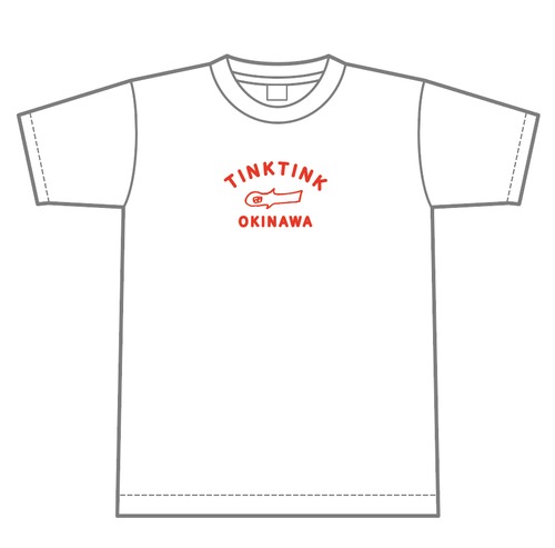 ティンクティンク飛行機 Tシャツ（白）