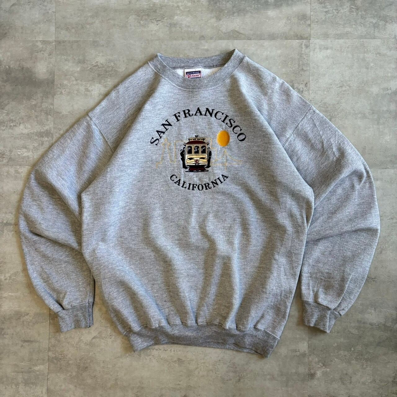 Hanes 00s グレースウェット 刺繍 M No.1505