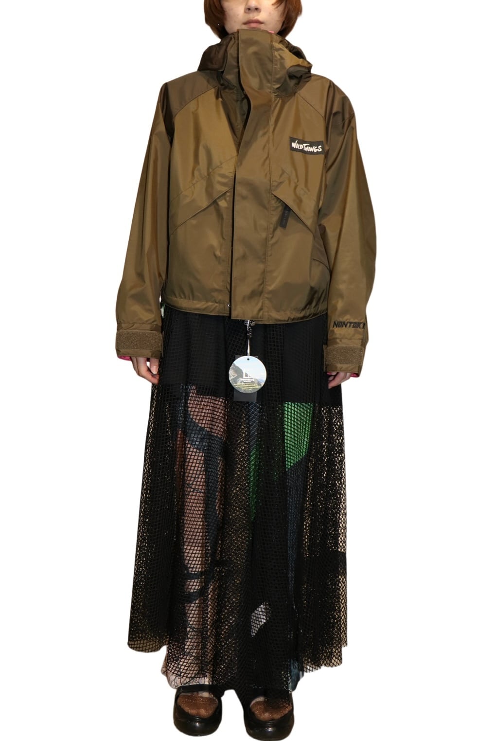 NON TOKYO Wildthings REVERSIBLE DENALI JACKET(KHAKI×PINK) NON-23A