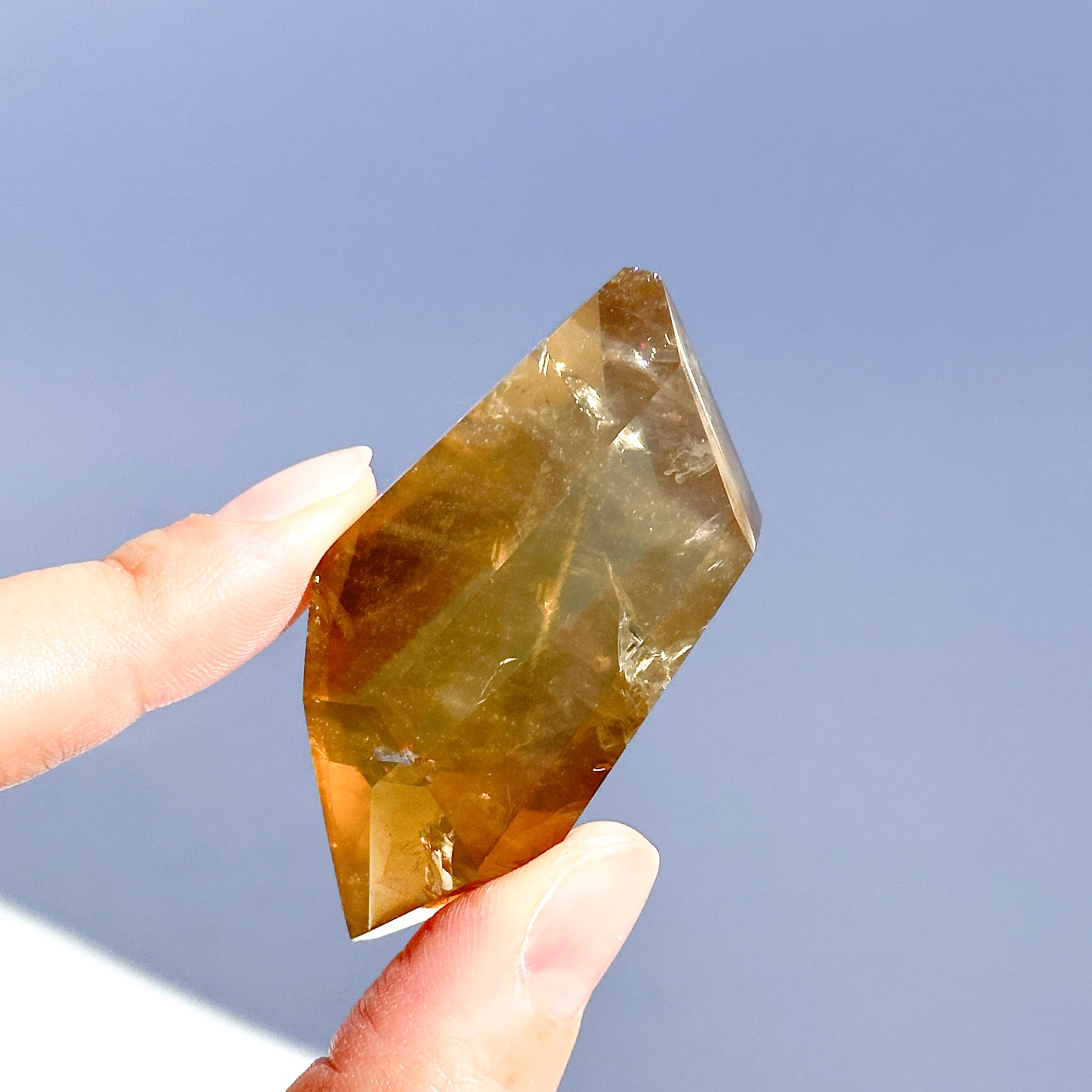 シトリン（黄水晶） フリーフォーム03◇ Citrine ◇ 天然石・鉱物