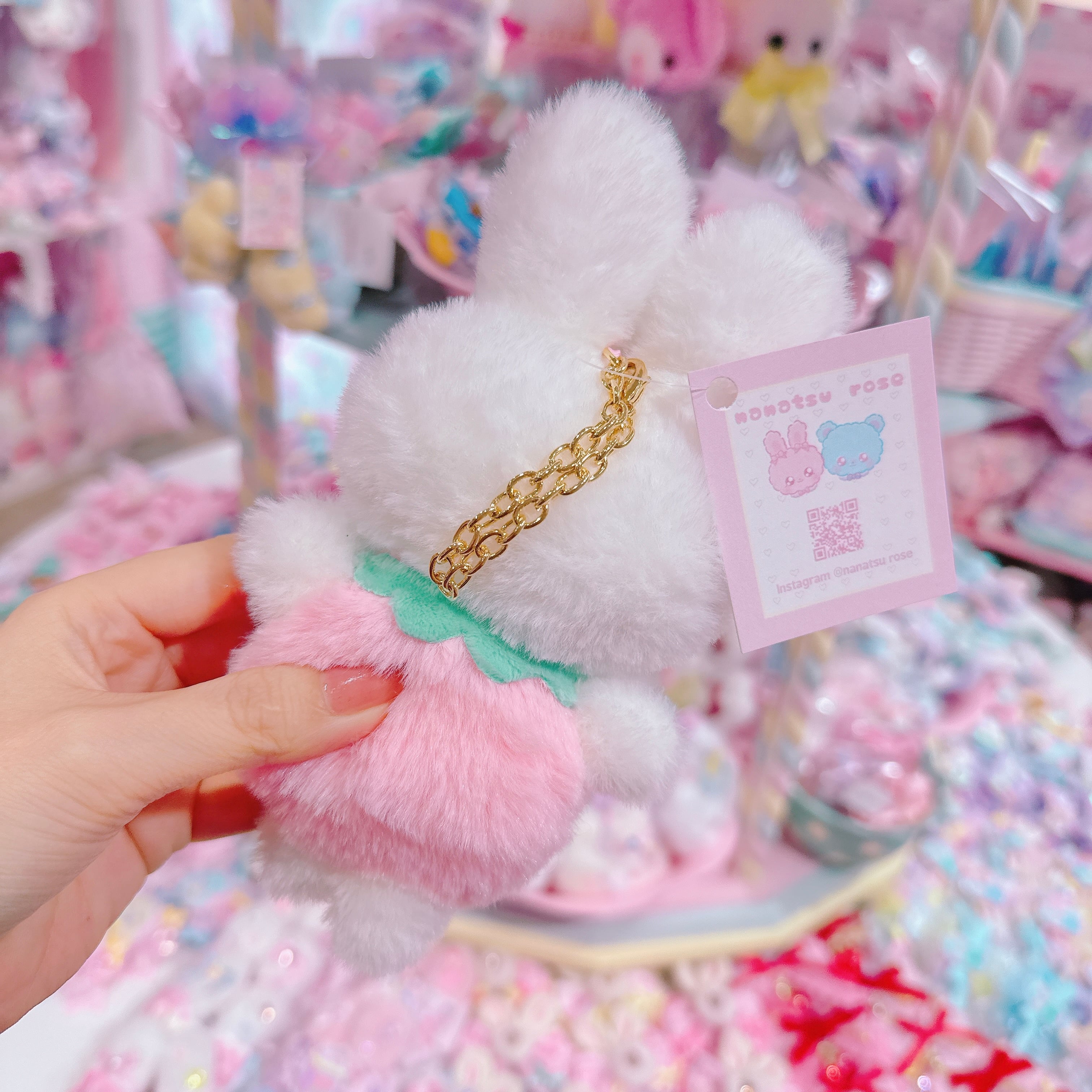 【E7】156-19ぬいぐるみバッグチャーム