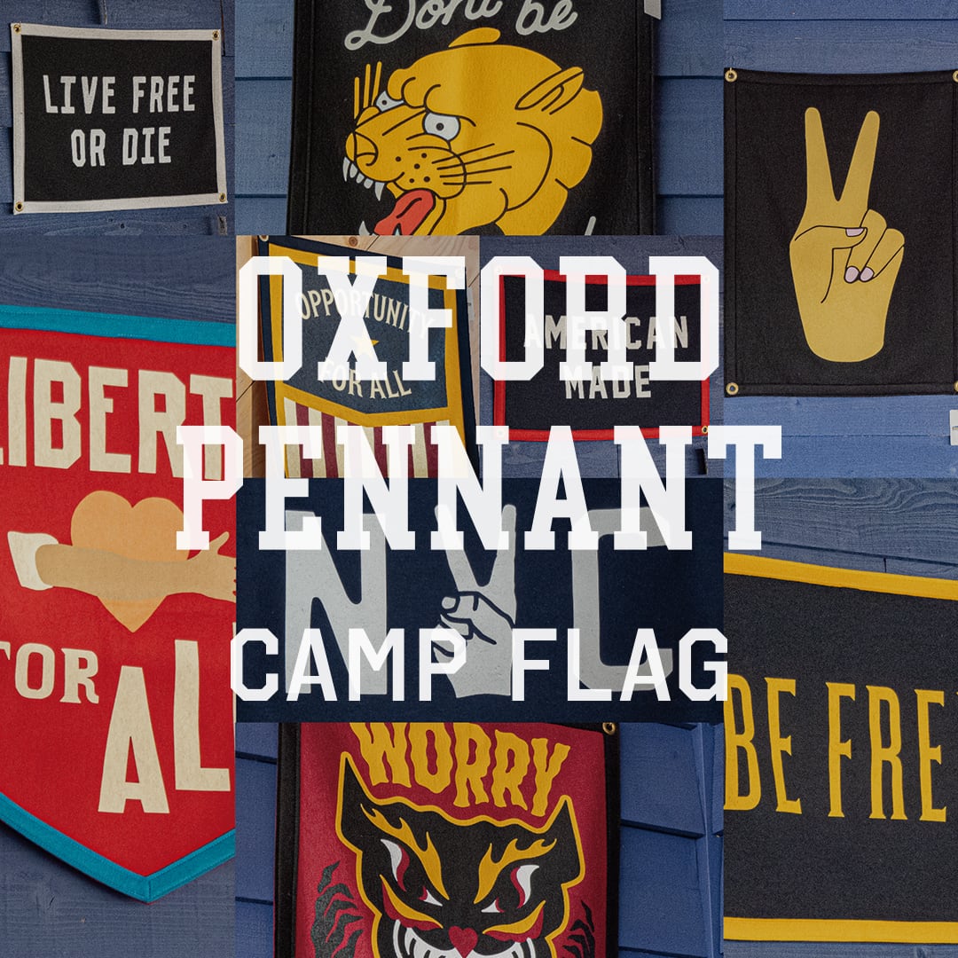 Oxford Pennant／Camp Flag | WHATNOT HARDWEAR STORE