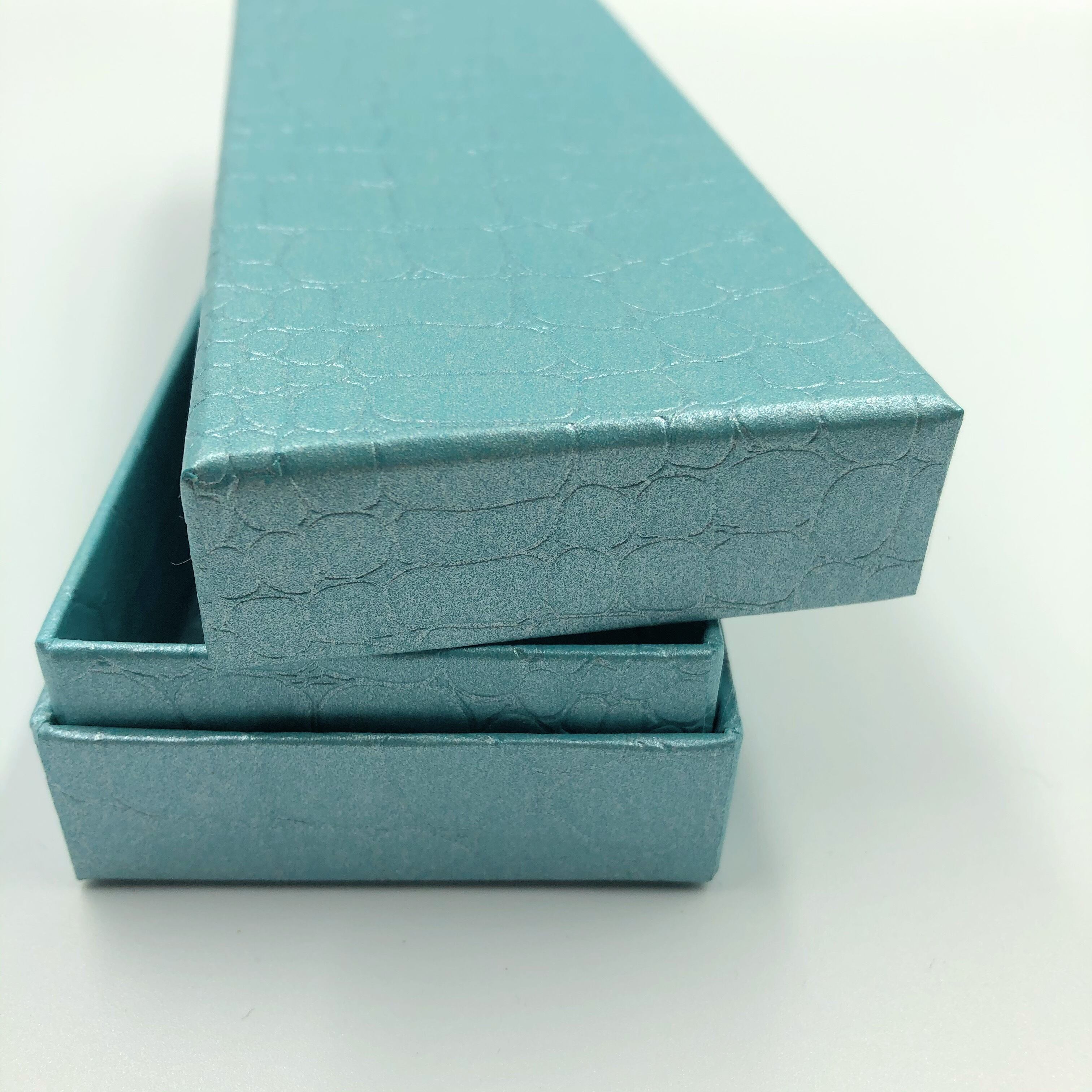 クロコ調のペンケース（ターコイズ） | 長谷川紙器工業所