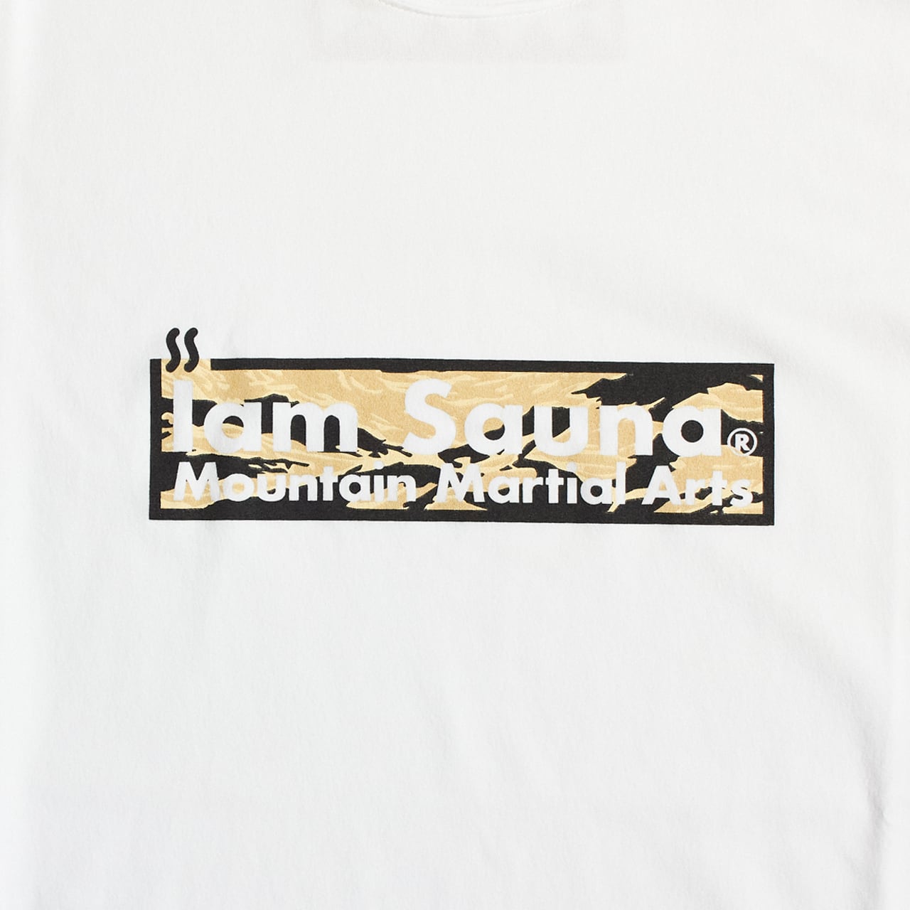 MMA（マウンテンマーシャルアーツ）MMA I am Sauna Camo Logo Tee