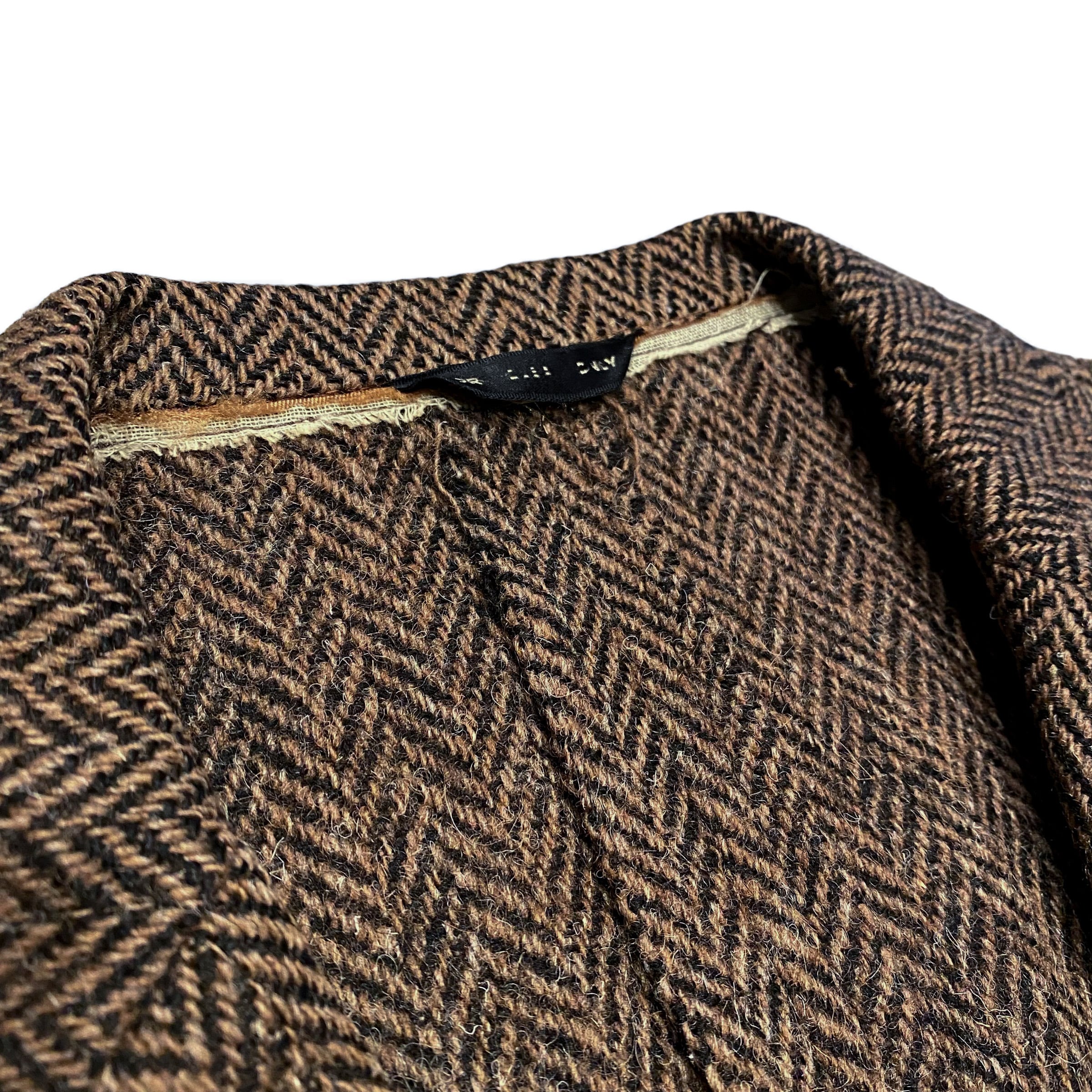 's 黒タグ Eddie Bauer "Harris Tweed" Tailored Jacket M