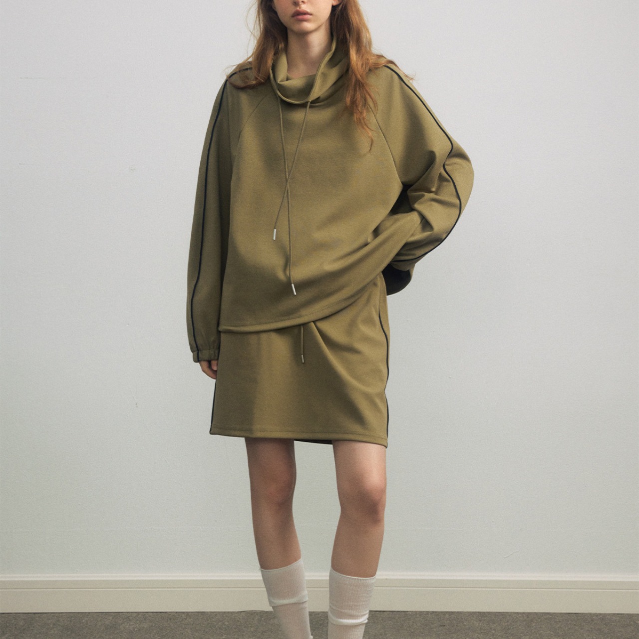 Sweat Mini Skirt T3836