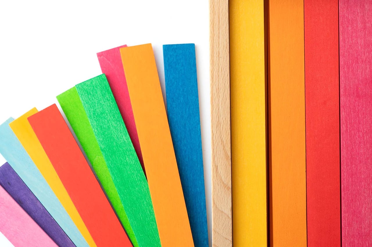 バウシュピール カラーロッド | Earth8toys