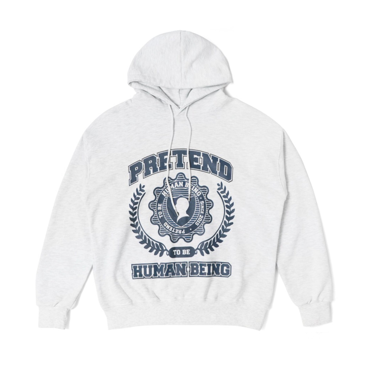 【i am not a human being】COLLEGE LOGO  HOODIE