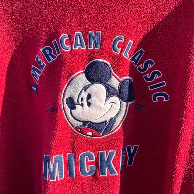 【LADIES】Mickey fleece tops size:XXL